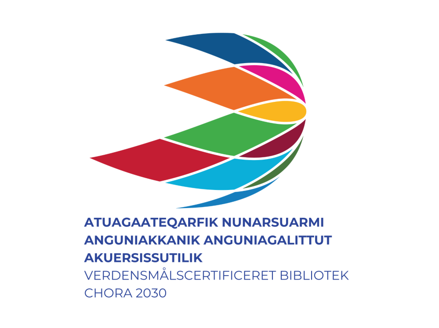 Et logo fra Chora2030 med farverne fra de officielle Verdensmålsgrafikker